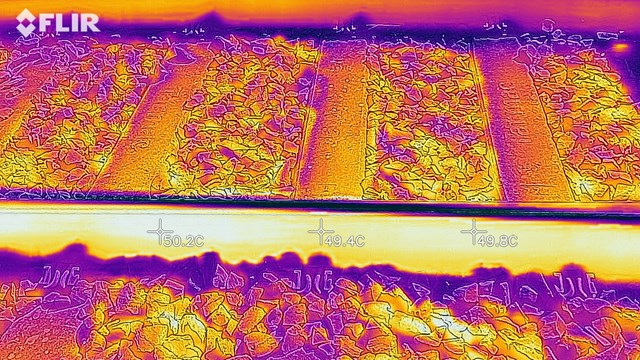 Passengers urged to plan ahead as heatwave hits Britain: Examle of infrared track montoring wide