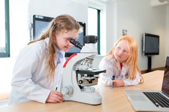 Work starts on Lochaber Newton Room: Science Skills Academy 2 - credit Alison White HIE