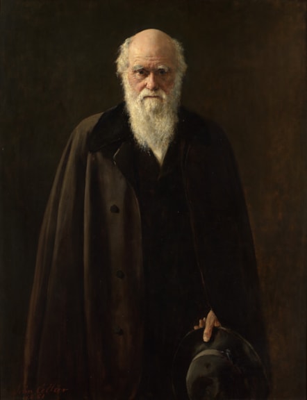 Image 3. John Collier, Charles Darwin, oil on canvas, 1881