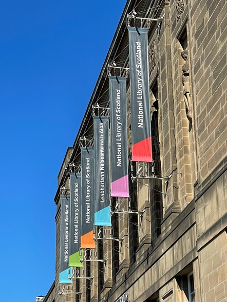 (3) National Library of Scotland George IV Bridge building, Edinburgh