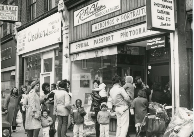 RA Gibson Hackney Studio credit Hackney Archives
