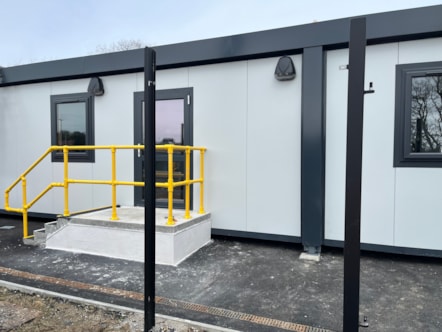 Image of the new depot for Northumberland Line staff in Ashington