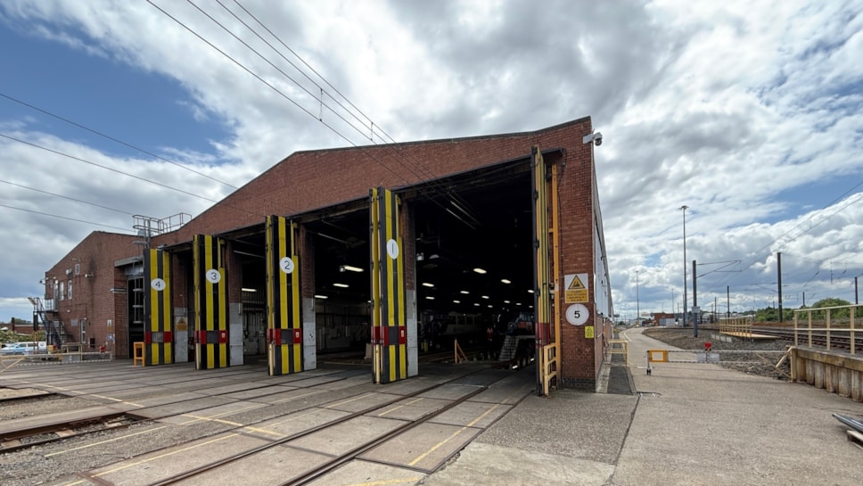 Heaton Depot service roads