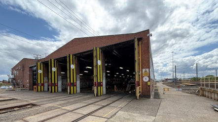 Heaton Depot service roads