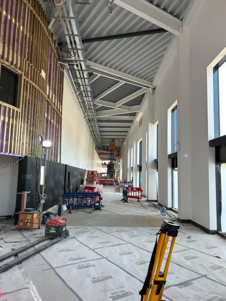 Progress being made at Darlington station