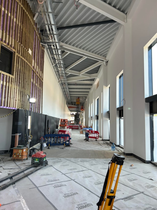 Progress being made at Darlington station