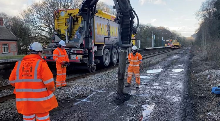 Metro work Jan 2021