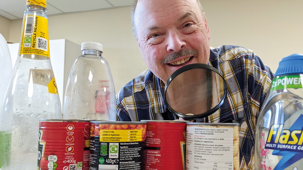 Cllr Andy Moore - Recycle Week