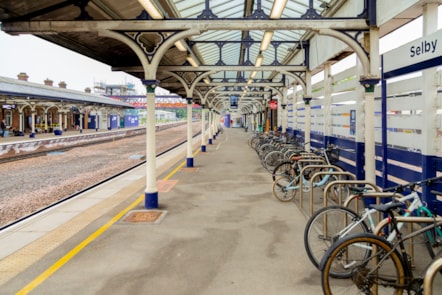 Bikes pictured at TPE's Selby station