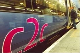 RECORD-BREAKING AUGUST FOR c2c AS 99% OF TRAINS RUN ON TIME: c2c train