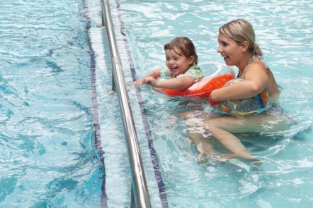 Indoor pool at Kiln Park