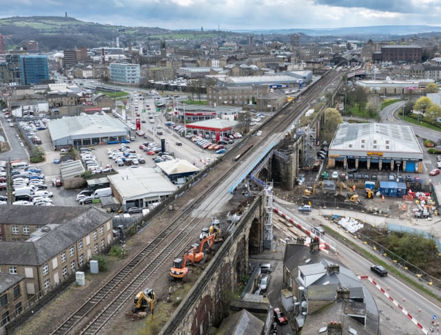 A641 Bradford Road / Northgate to be temporarily closed as TRU completes major upgrades in Huddersfield: SPAN29 04-02 A-002