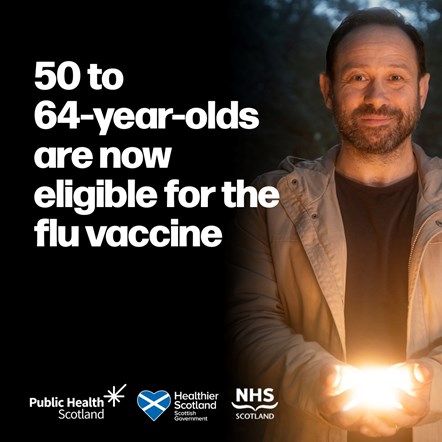 50 to 64-year-olds are now eligible for the flu vaccine - FB IG