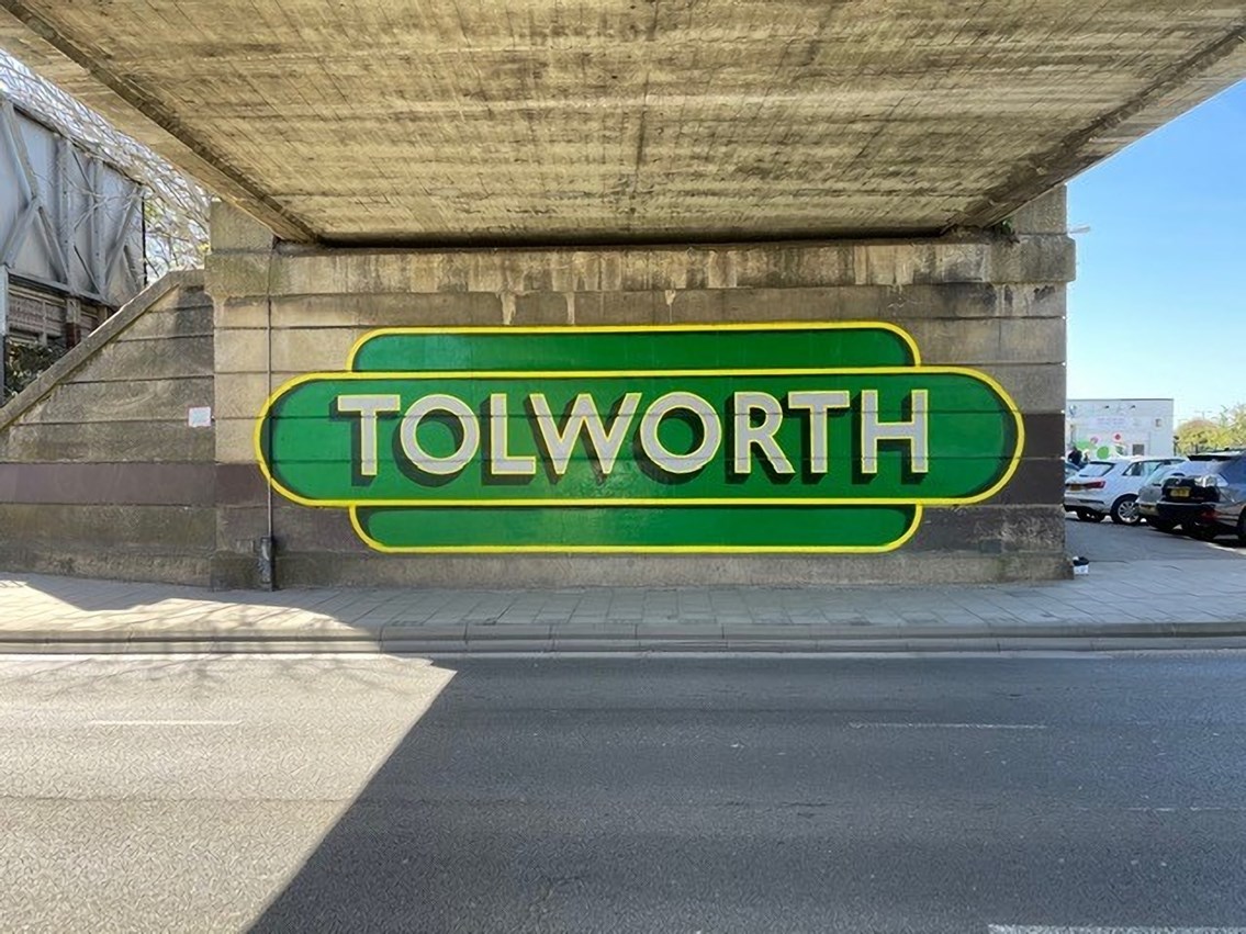 Mural at Tolworth