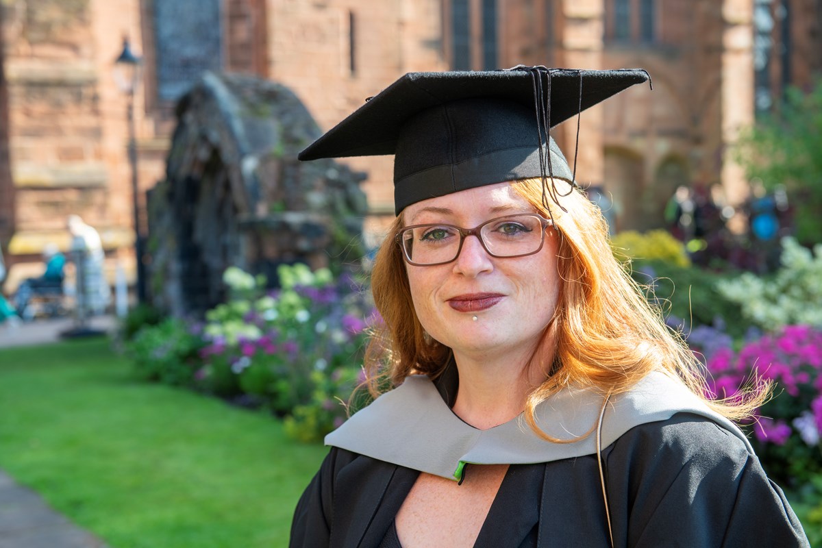 Law graduate Elizabeth Molloy, who is also University of Cumbria's Spirit of Cumbria prize winner during July 2023 graduations.
Picture: University of Cumbria/Becker Photo