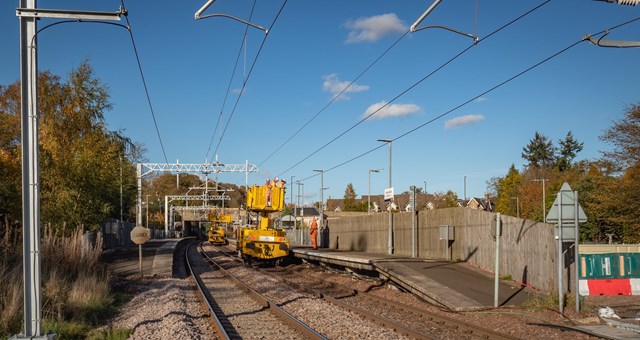 Successful completion of Stirling Dunblane Alloa engineering works: PA150037