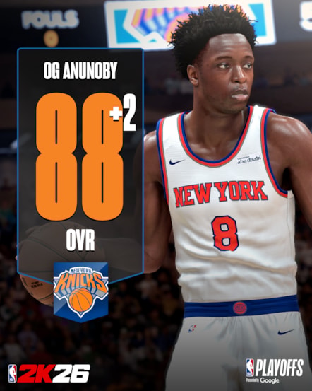 NBA 2K26 Ratings 10 - OG Anunoby Vertical