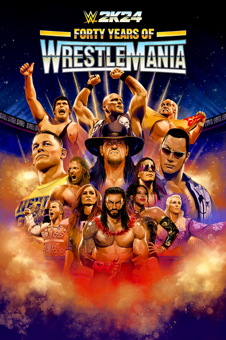 WWE 2K24 Forty Years of WrestleMania Edition 1