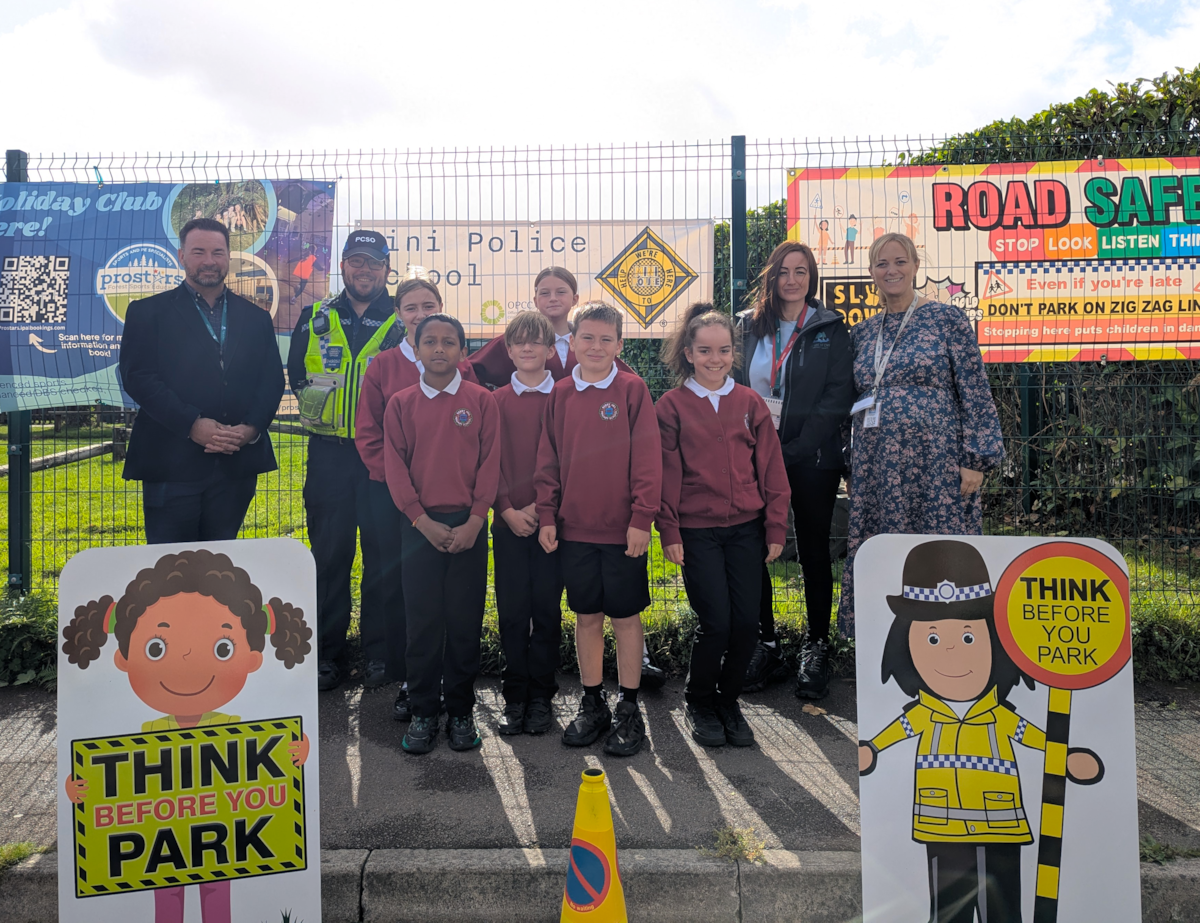Berry Hill Primary School - new safety signs