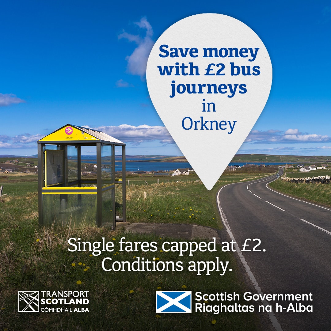 1080x1080 Orkney Bus Fare Pilot Static Social