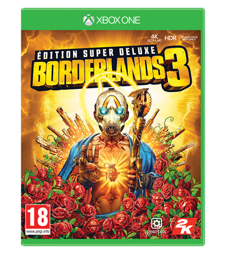 BORDERLANDS 3 packaging Edition Super Deluxe Xbox One