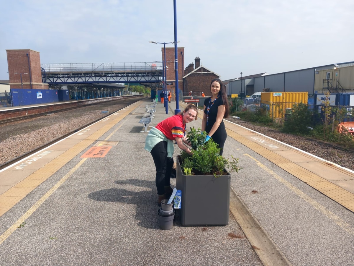 New planters installed at TPE stations  (4)