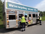 Recycling lorry: Recycling lorry