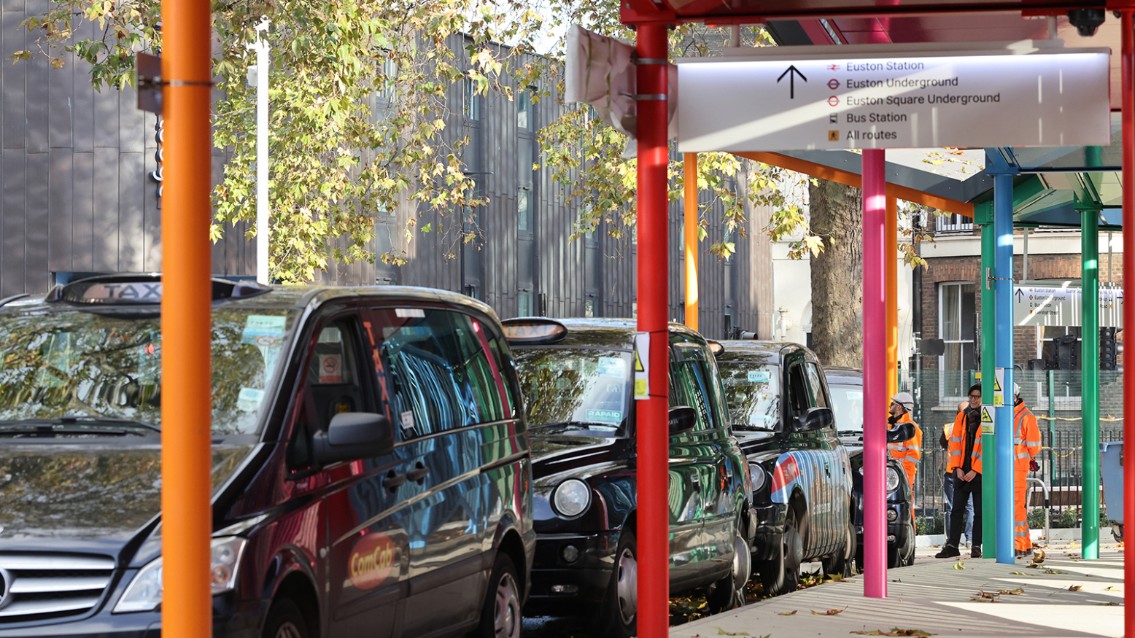 Euston taxi rank