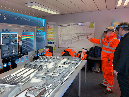 HS2 joins forces with Digital Catapult to harness latest technologies for the project: Augmented Reality at Old Oak Common Station with Mark Thurston March 2020