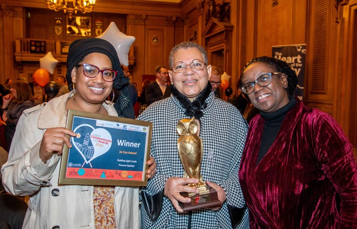 Project empowering African Caribbean community wins Leeds’ unsung heroes award: Yvonne Opebiyi and Guiding Light Leads