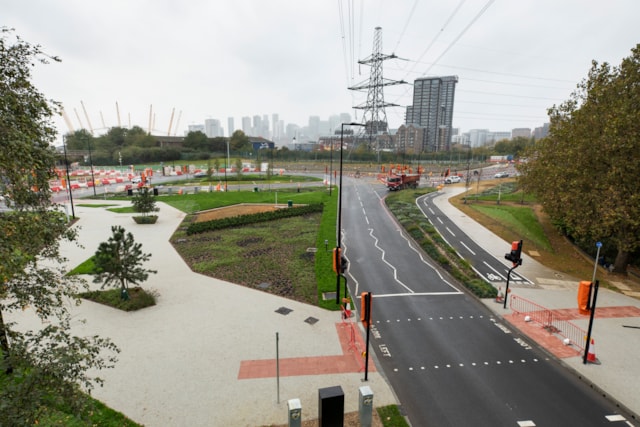 TfL Image - Tidal Basin Roundabout November 2024