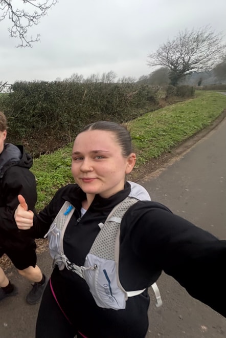 Grace Ashwell marathon training 2