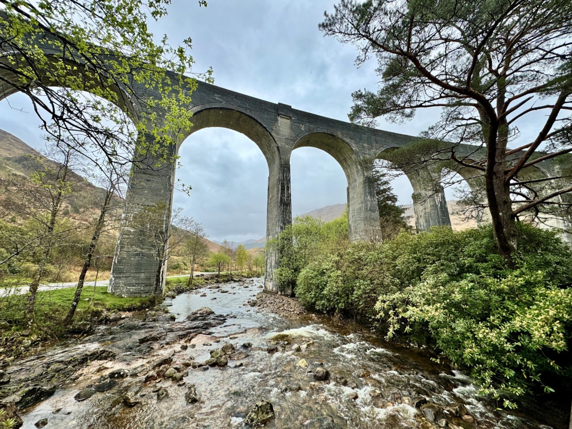 Glenfinnan viaduct - April 2024