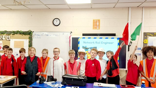 Platform bringing rail safety into schools with help from Network Rail