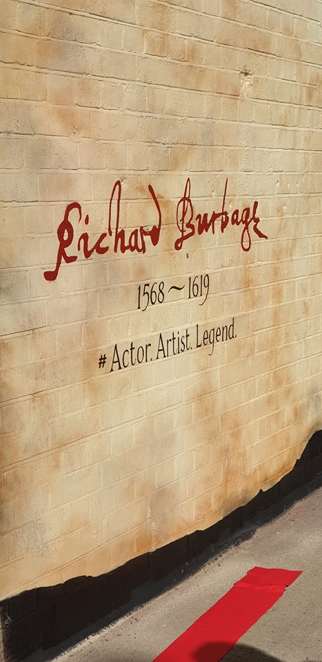 Richard Burbage Mural 4
