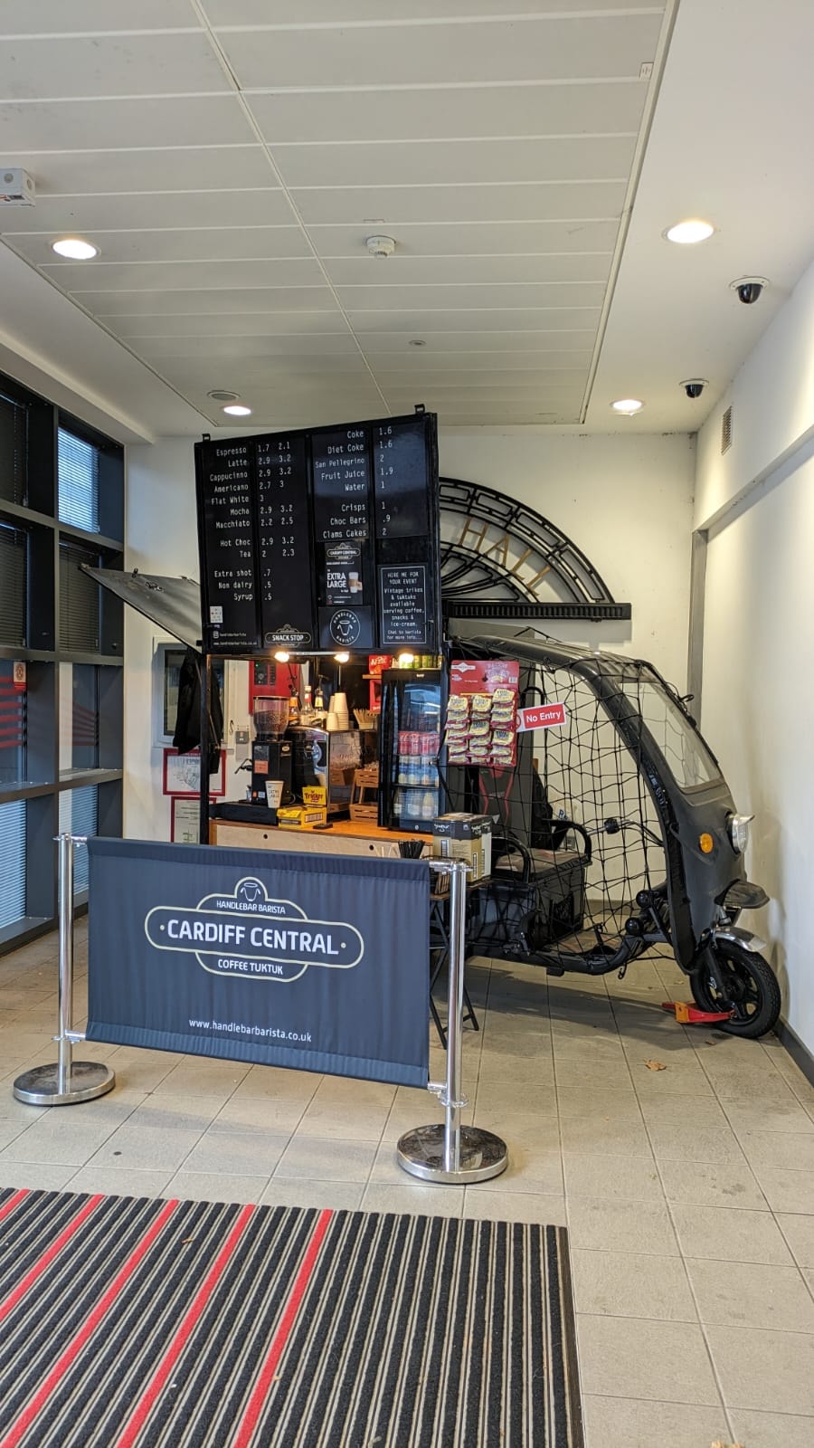 Handlebar Barista - Cardiff central