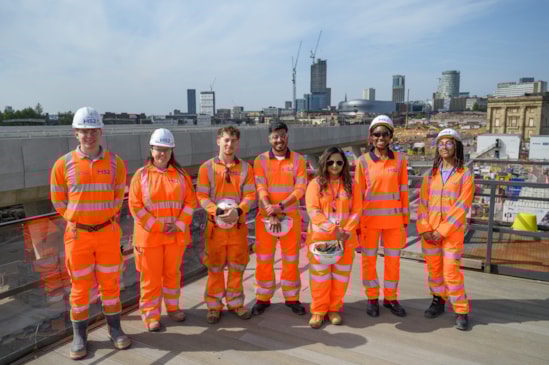 From training to employment: More West Midlanders progress into jobs on HS2: Over 12500 people in the West Midlands are now working on HS2