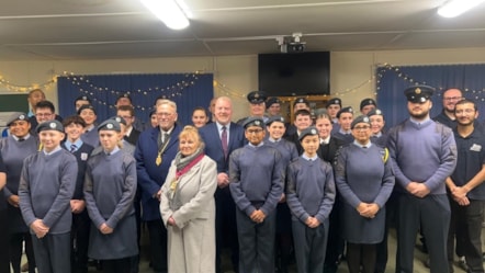 Sedgley Air Cadets visit