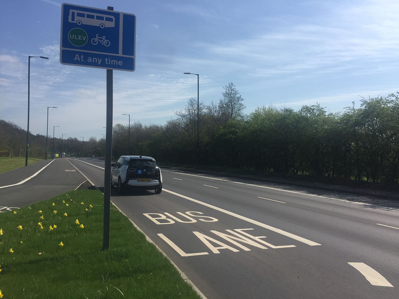 Siemens Deploys 1,000th Traffic Enforcement Camera: Nottingham ULEV Bus Lane resized
