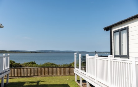 Caravan sea view at Rockley Park