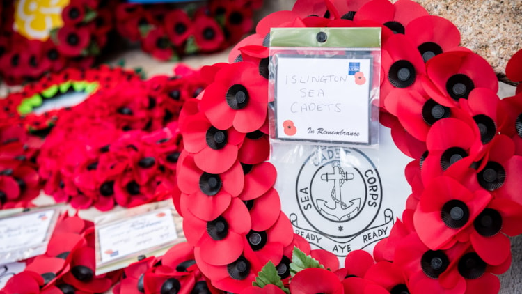 Remembrance Sunday honoured in Islington