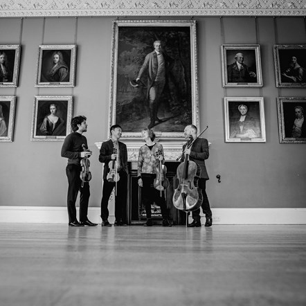 The Edinburgh Quartet, photo by Sandy Butler