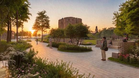 WATCH: Revised designs submitted for the Castle and Eye of York area: Castlegate garden