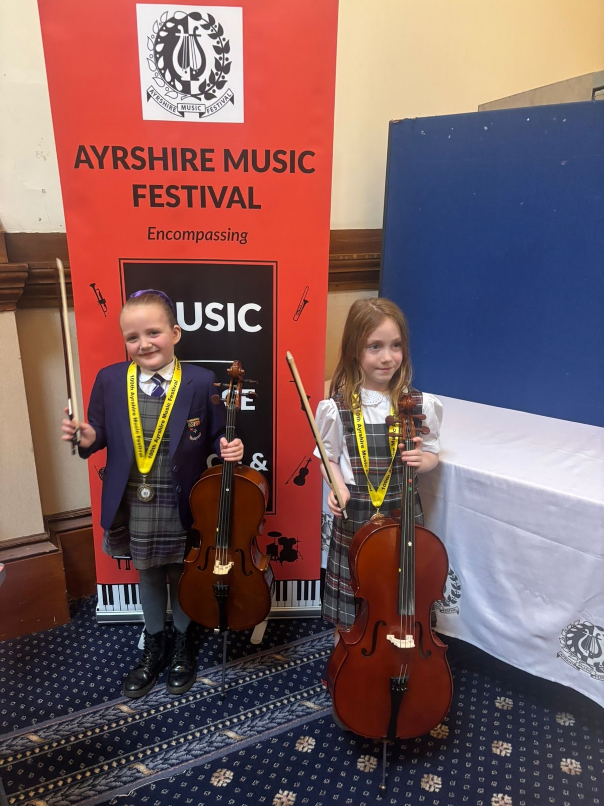 Beginner Strings Meghan and Meryl