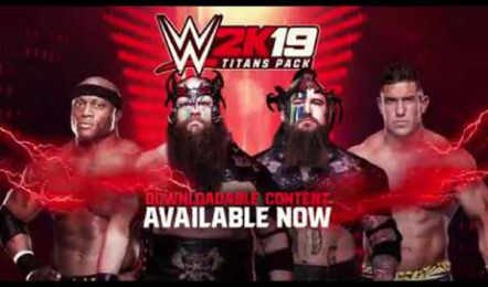 WWE2K19 Titans Pack DLC Trailer (ESRB)