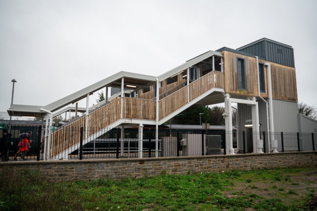 New AfA footbridge at St Erth: New AfA footbridge at St Erth