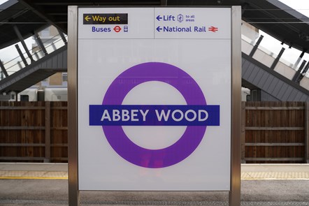 Abbey Wood sign
