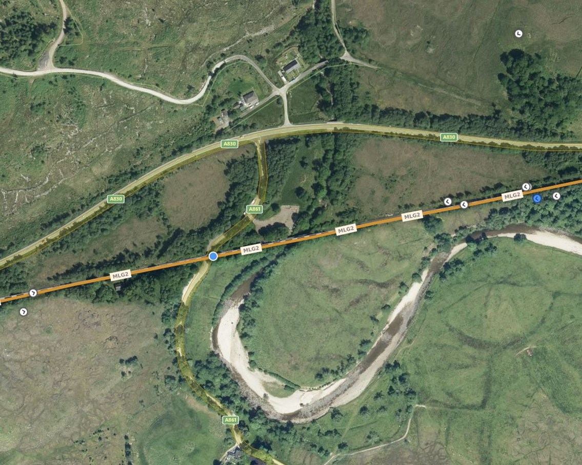 A830 AT A861 closure