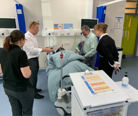 Professor Lord Robert Winston visits PCSM and the Fusehill Street campus