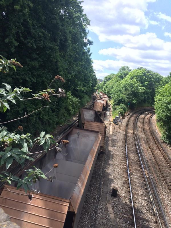 derail: Three 100tn wagons derailed at Angerstein junction in South East London